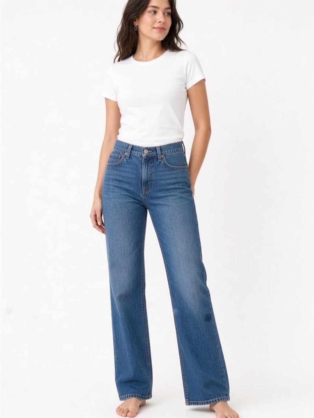Levi’s 515 Classic Relaxed Boot Cut Jeans Size 6M Medium Wash Stretch